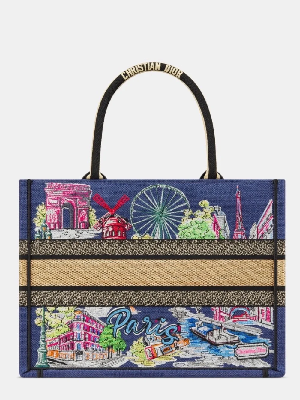 DIOR SOUVENIR MEDIUM DIOR BOOK TOTE - Picture 4 of 6